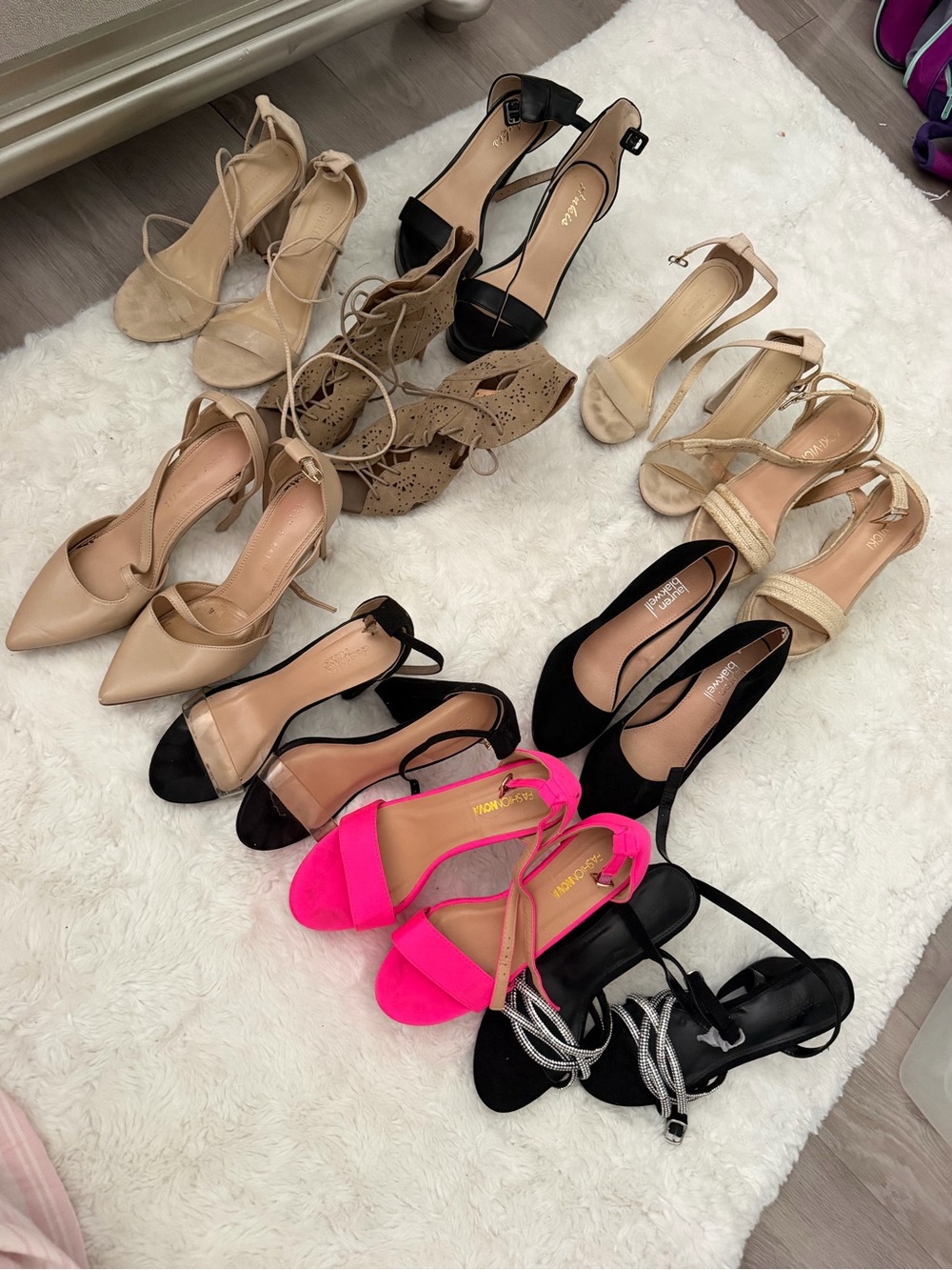 Hot Pink Suede Ankle-Strap Sandals - Women Shoes